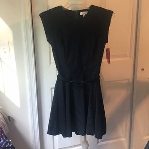 Mini Cap Sleeved Dress
